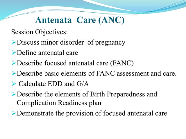 Antenatal care | PPT