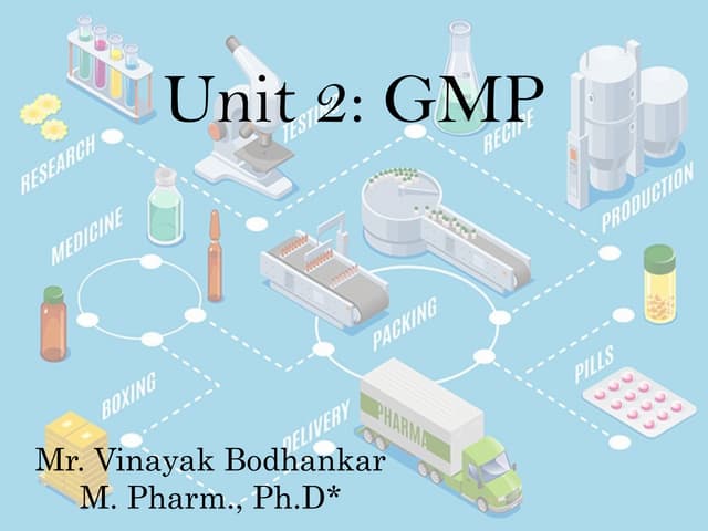 Design And Construction Of Plant As Per The Gmp Guidelines Pdf