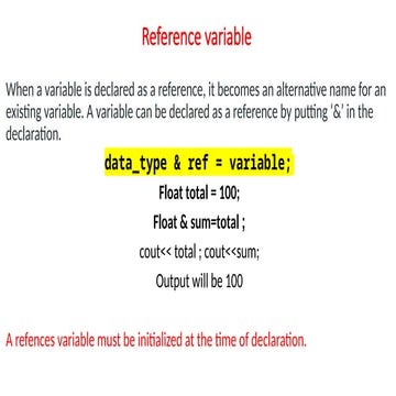class and objects | PPTX