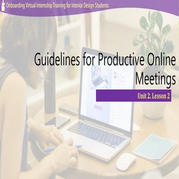 Unit2 2 online-meetingguide