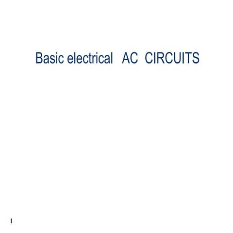 Unit2 ac circuits