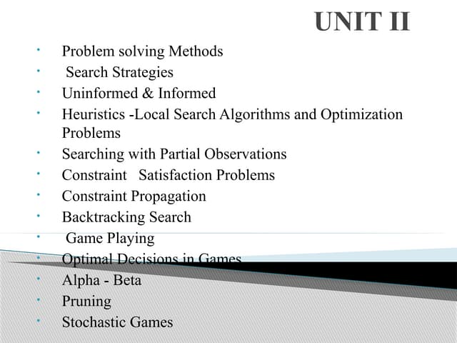 UNIT 2-FULL.pptxLearning (e.g., machine learning)  Reasoning (solving problem...