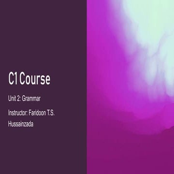 Cambridge English Empower C1 - Unit 2 - Grammar.pptx