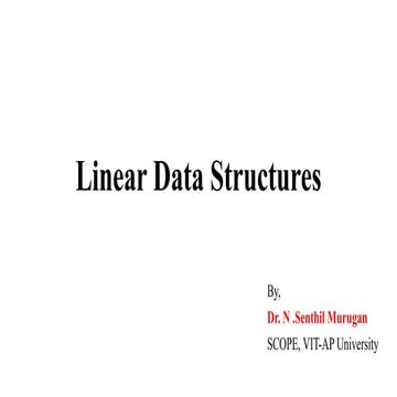 Unit 2 linear data structures | PPT