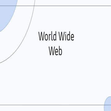 Unit 2-world-widdce-web and its evolution