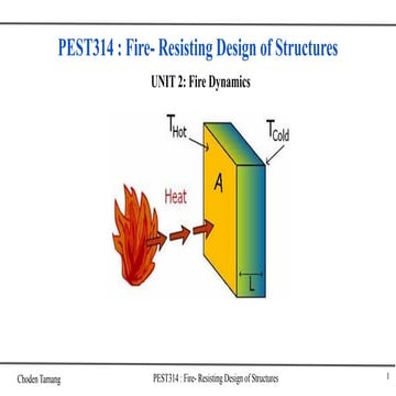 Comprehensive Fire-Resisting Design of Steel and Concrete Structures | PPTX