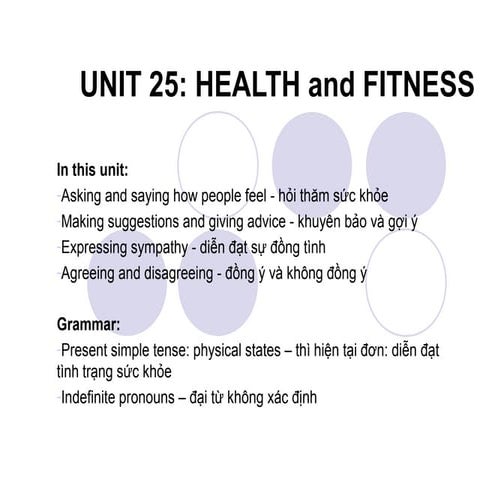 Unit 25 | PPT