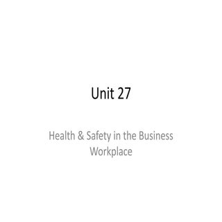 Unit 27