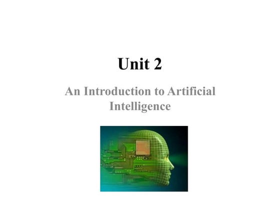 Unit 2 ai