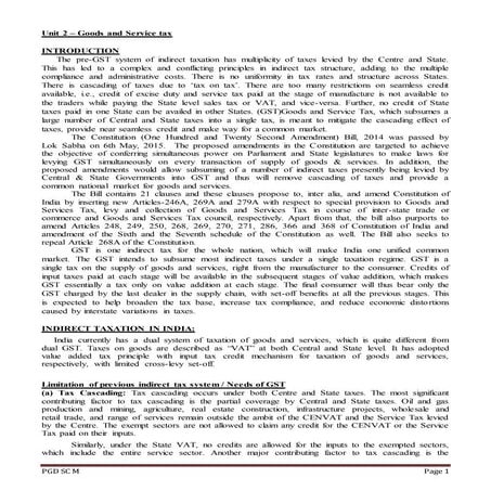 Gst research paper | DOCX