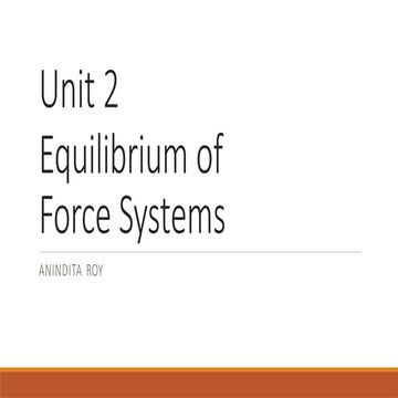 Unit 2 AR Equilibrium of Force Systems.pptx