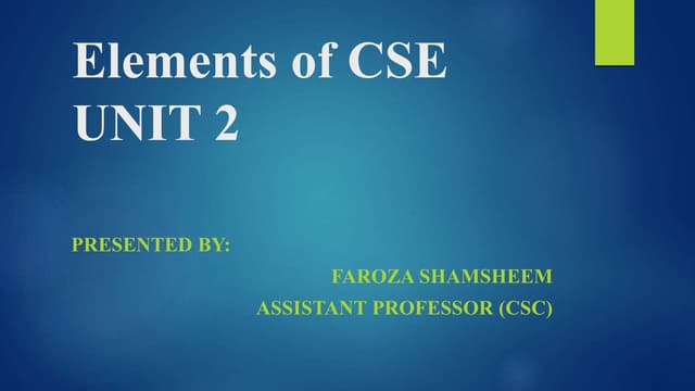 UNIT 2 ECSE-2.pptx