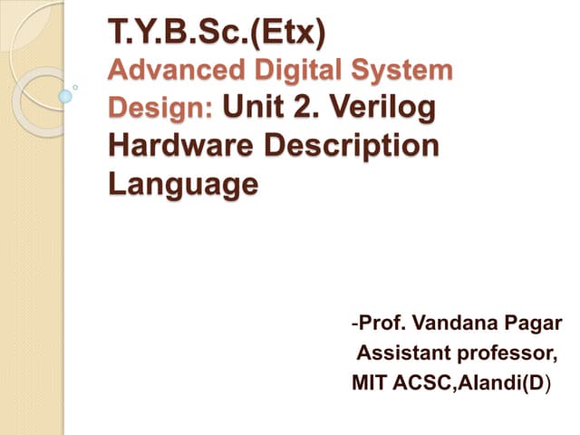 Verilog operators.pptx