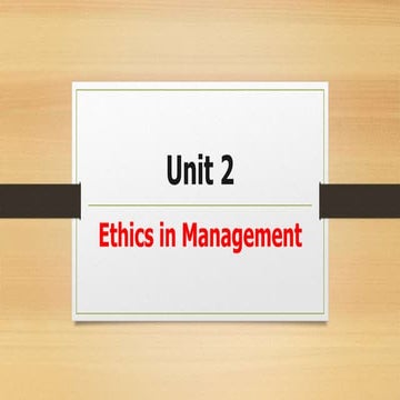 managerial thics ppt which consists of values, morals at workplace