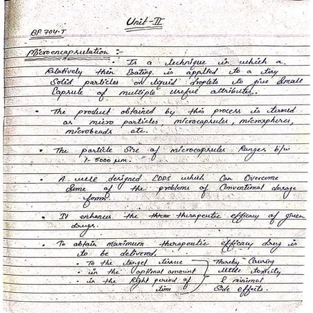 unit 2 Microencapsulation PART-1.pdf
