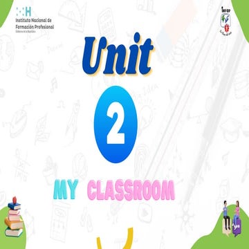 Unit 2 My Clasroom.pdf, identifica las reglas para participar en clase