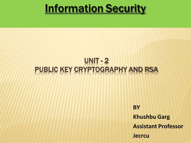 PRINCIPLES OF INFORMATION SYSTEM SECURITY