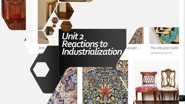 The arts and crafts movement | PPTX