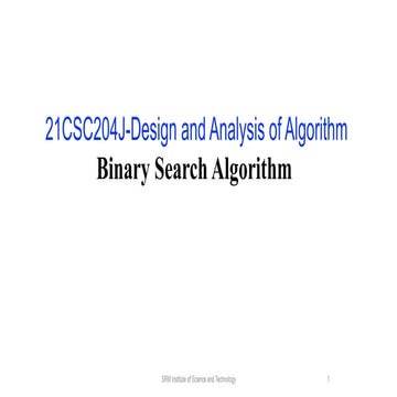 Divide and Conquer Binary Search Analysis.pptx