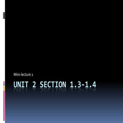 Carbohydrates and Lipids