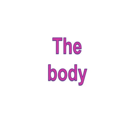 Unit2 the body