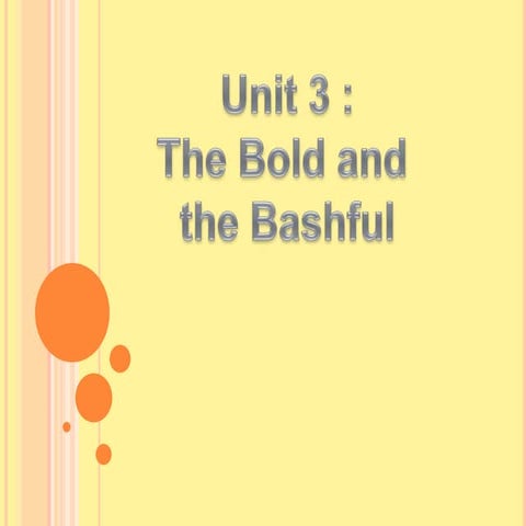 Unit 3 | PPT