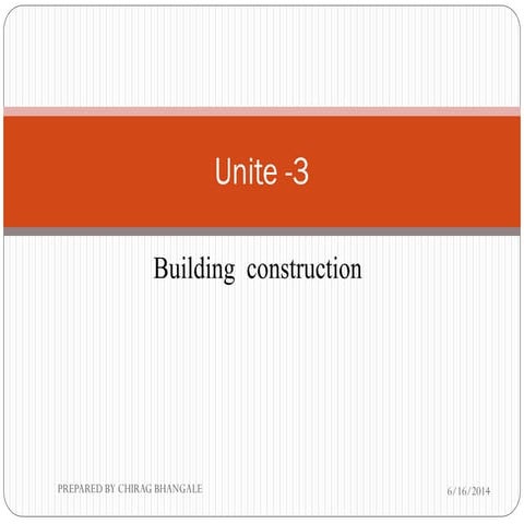 Unit 3.building construction