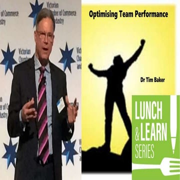 Optimising Team Performance   