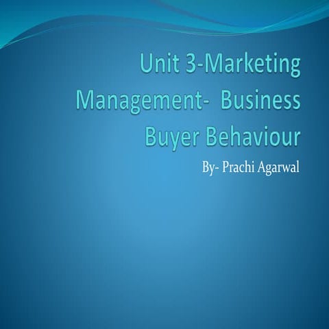 Unit 3 | PPTX