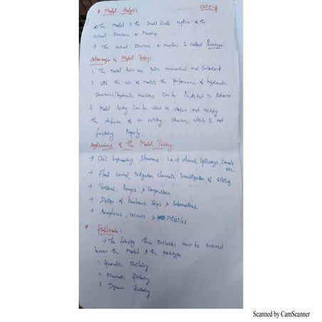 CE8394 FMM UNIT III DIMENSIONAL ANALYSIS