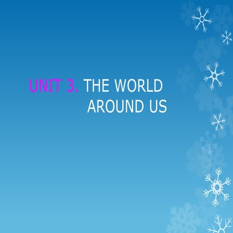Unit 3 | PPT