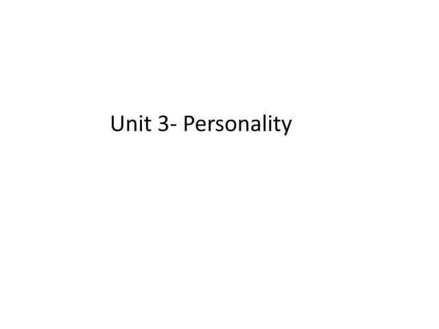 Unit 3 | PPT