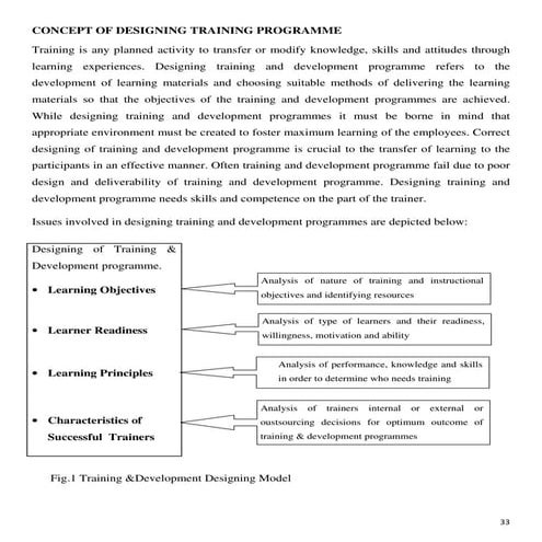 training and development module 3  