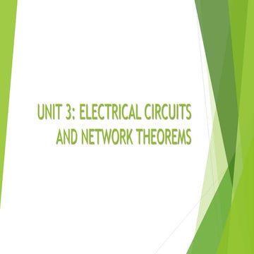 Electrical Circuits