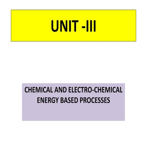 Unit III | PPT