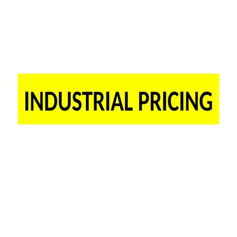 UNIT 3 - 5  INDUSTRIAL PRICING.ppt      x