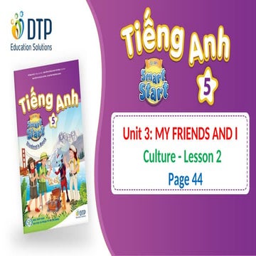 Unit 3 - Lesson 4.2 Culture - Page 44.pptx
