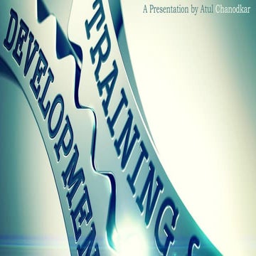 Training and Development