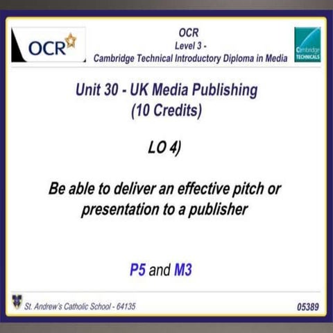 Unit 30 LO4 PowerPoint