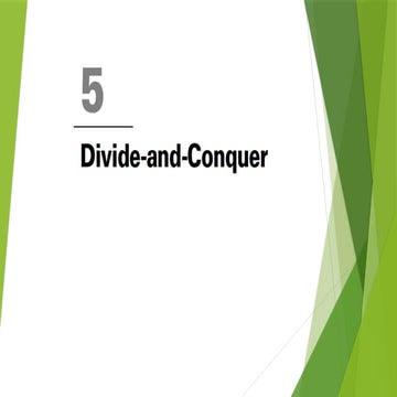 unit 3 Divide and Conquer Rule and Sorting.pptx