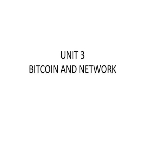 bitcoins and the characteristics of the bitcoin .pdf