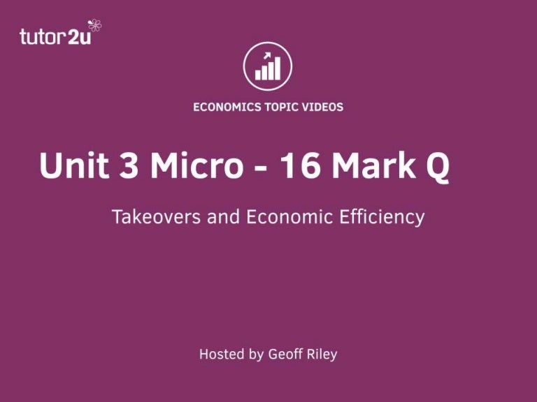 economics unit 3 economies of