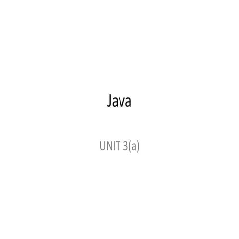 Java | PPT