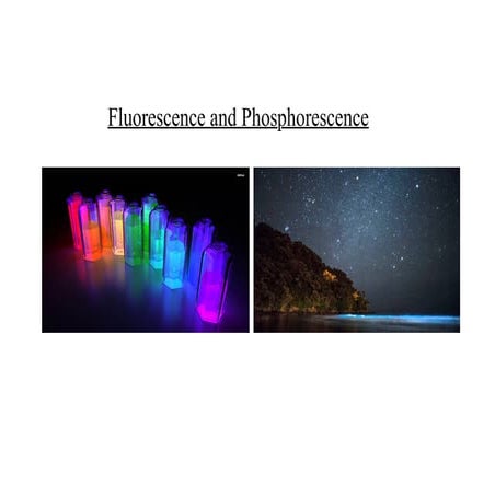 Unit 3_Fluorescence _Phosphorescenceand related