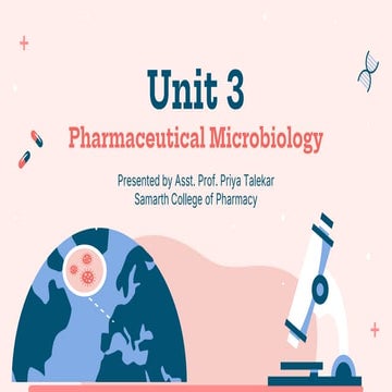 Fungi Pharmaceutical Microbiology unit 3