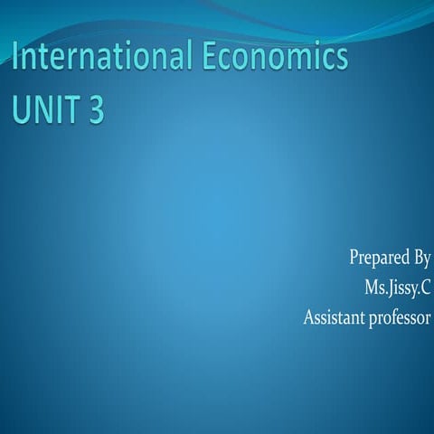 International Economics