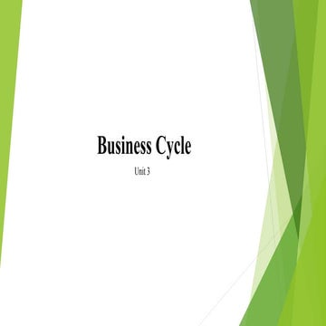 Inflation and business cycle