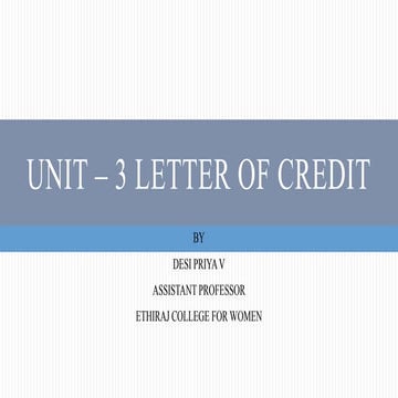 LETTER OF CREDIT.pptx
