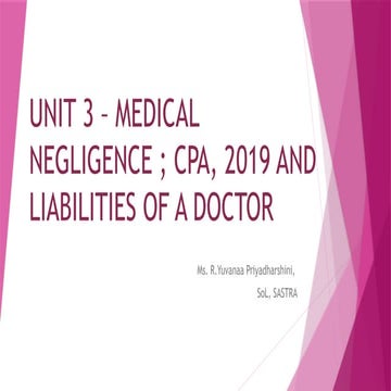 MEDICAL NEGLIGENCE AND LIABILITIES OF DOCTORS.pptx