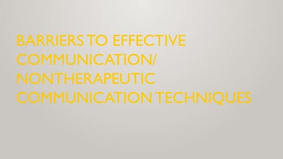 Nurse patient relationship | PPTX